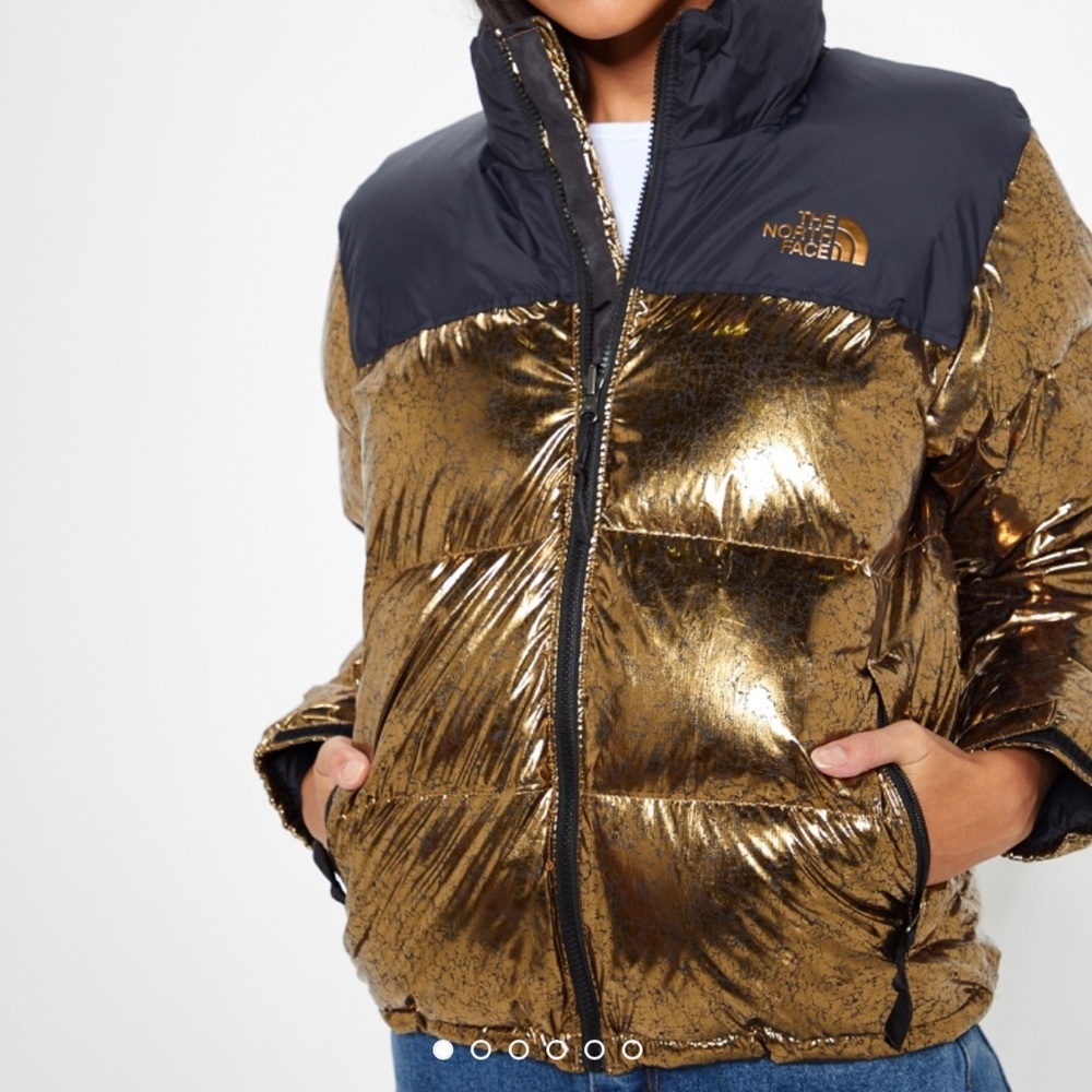 The North Face 1996 Retro Nupste Jacket gold